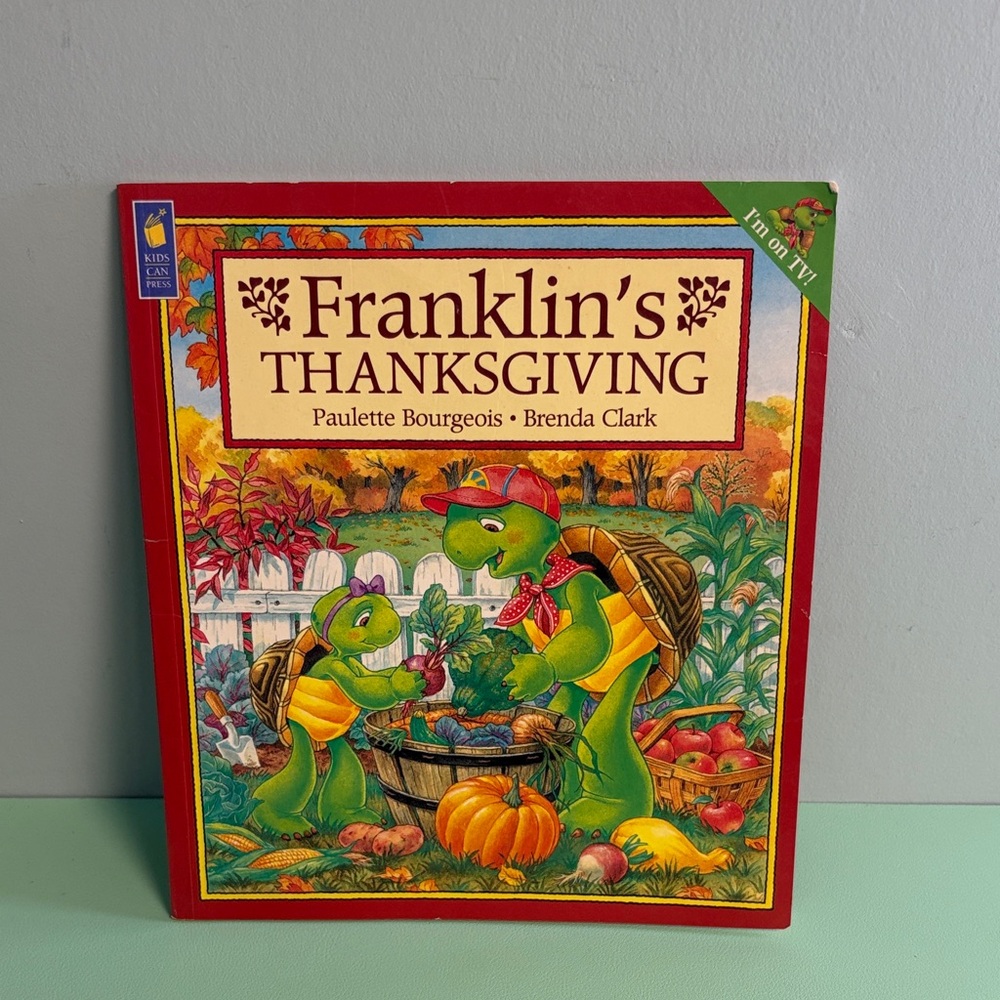Franklin’s Thanksgiving Kids Book, Author Paulette Bourgeois, Reading Age 3+